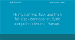 Desktop Screenshot of jackstonedev.com